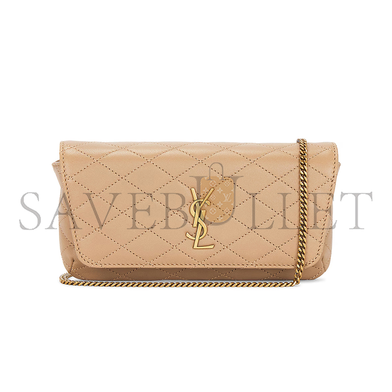 YSL GABY PHONE CASE IN LAMBSKIN 742579 (19*10*4.5cm)